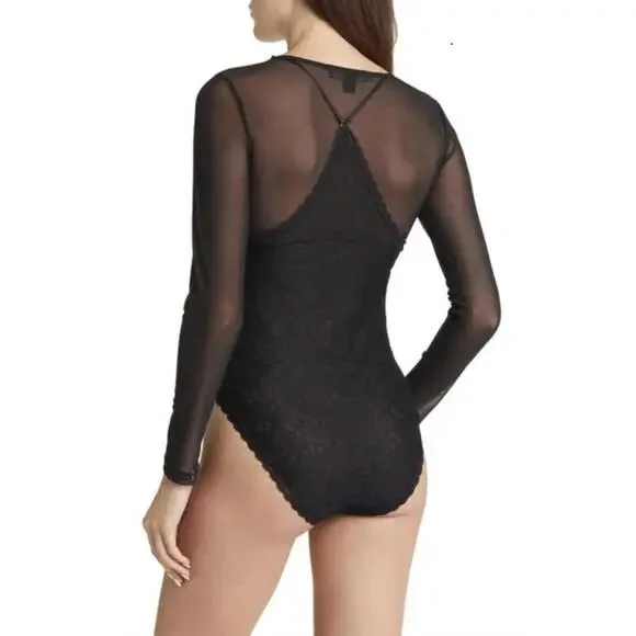 AllSaints Nyla Lace Bodysuit NWT Intimates & Sleepwear